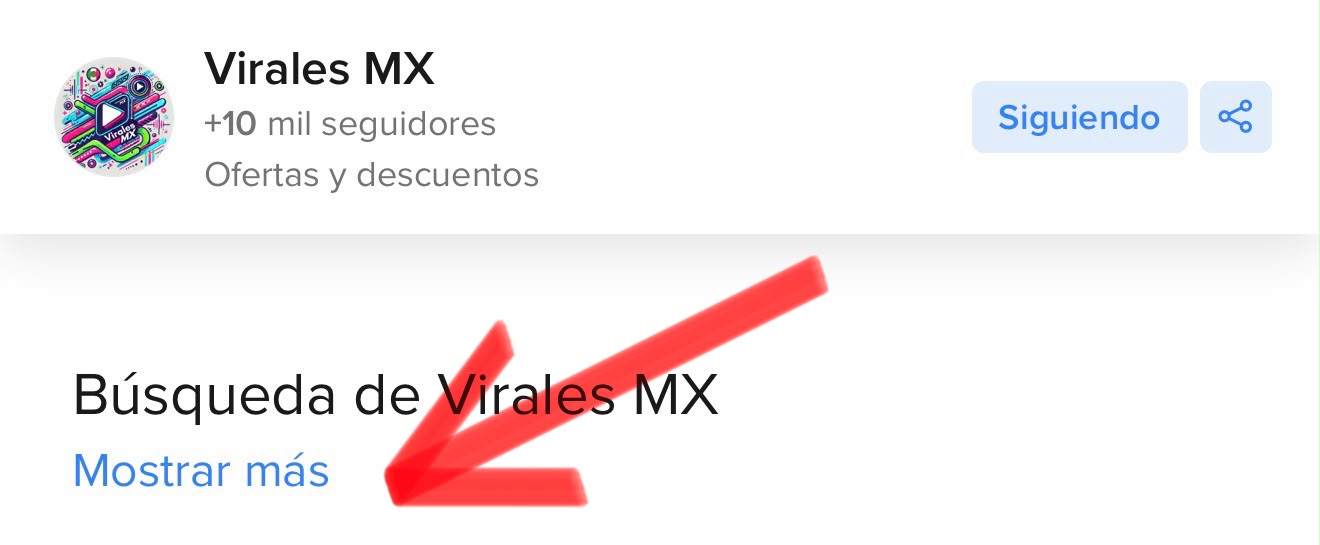 Cómo usar Mostrar más